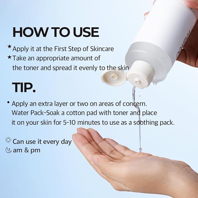 Ceramide Panthenol Barrier Support Toner 10.14 fl oz - Hydrating Facial Toner for Sensitive Skin, Barrier Repair & Soothing with 8 Types of Hyaluronic Acid, Korean Skincare