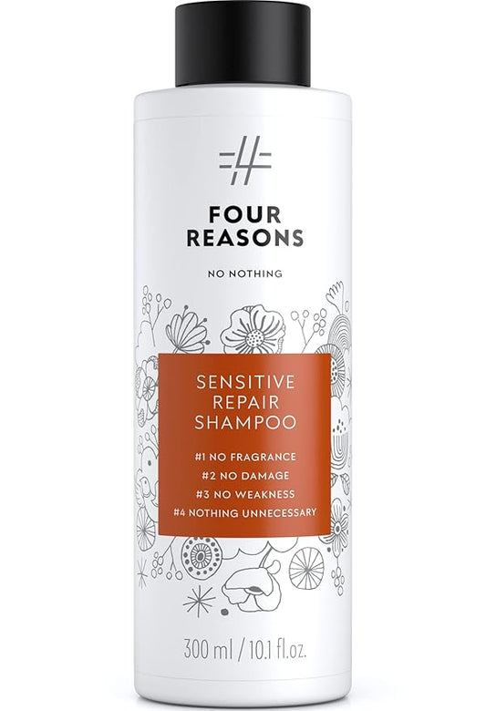 No nothing Hair Repair Shampoo for dry damaged hair - Fragrance Free - fortified with Amino Acids 10.15 oz