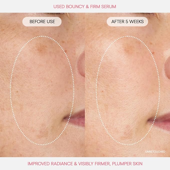 LANEIGE Bouncy & Firm Serum: Korean Slow Aging Collagen Serum with Peptides for Plumping, Firming, & Hydrating