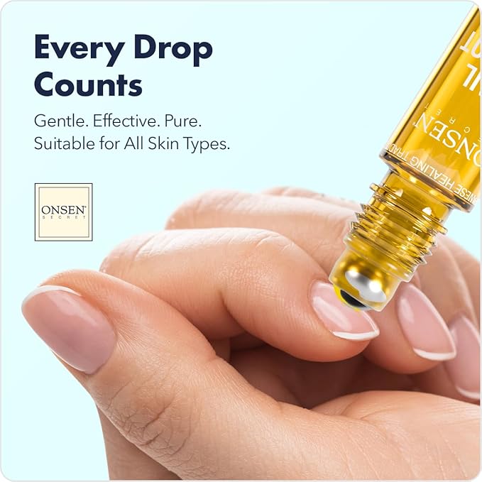 Onsen Nail & Cuticle Rescue Kit - Conditioner Serum, Repair Oil & Cuticle Balm - Tsubaki, Shea Butter, Jojoba - Strengthens Nails, Softens Cuticles, Hydrates Skin (15ml Serum + 10ml Oil + 26ml Cream)