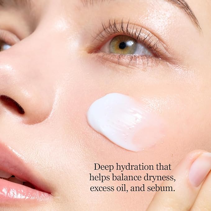 ROUND LAB Birch Juice Moisturizing Cream 2.7 Fl Oz, 48-Hour Deep Hydrating Lightweight Face Moisturizer with Birch Sap & Vita Hyaluronic Acid, Gentle on Acne-Prone and Sensitive Skin, Korean Skin Care