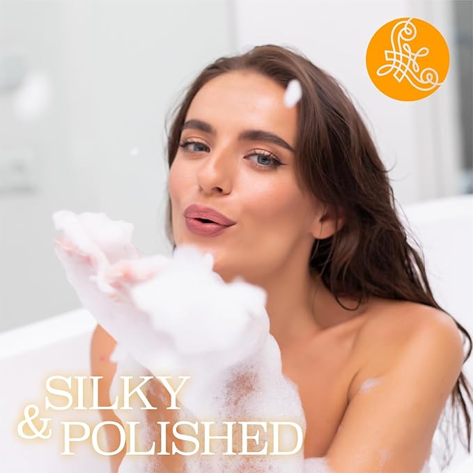 Luseta Citrus & Collagen Body Wash Nourishing & Refreshing Cleanser Enhances Skin Elasticity & Hydration Suitable for All Skin Types 33.8oz