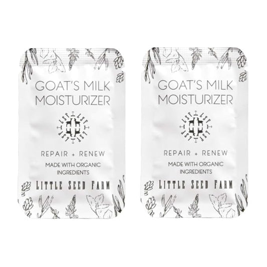 Little Seed Farm Goat's Milk Face Moisturizer - All Natural, Organic Moisturizer Face Cream - Travel Size
