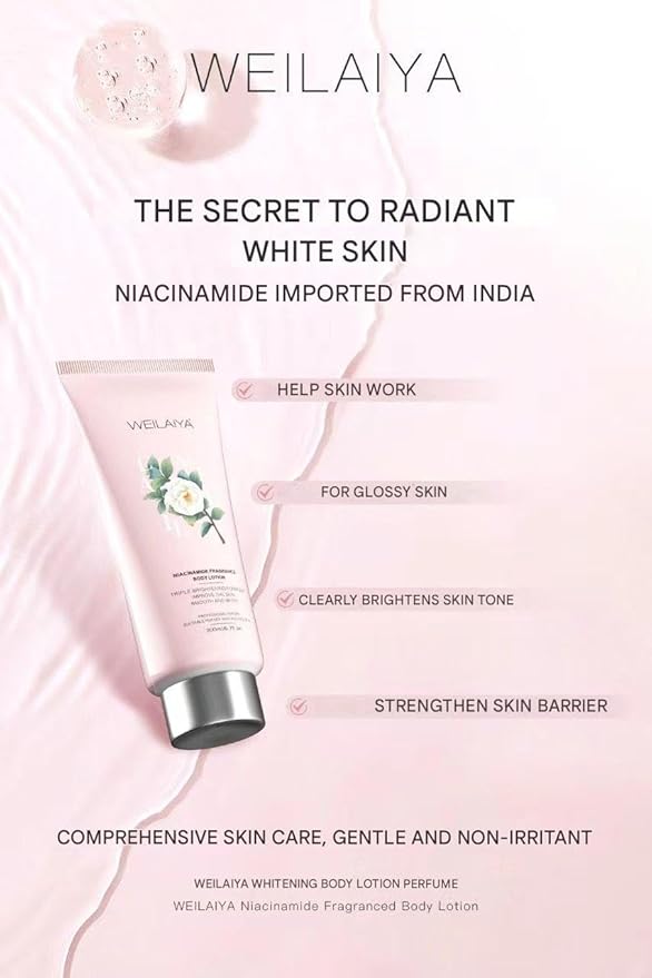 Camellia Flower Extract Face Body Cream Tone-Up SPF30 PA+++ & Niacinamine Fragrance Body Lotion Brightening, Anti Aging, Moisturing