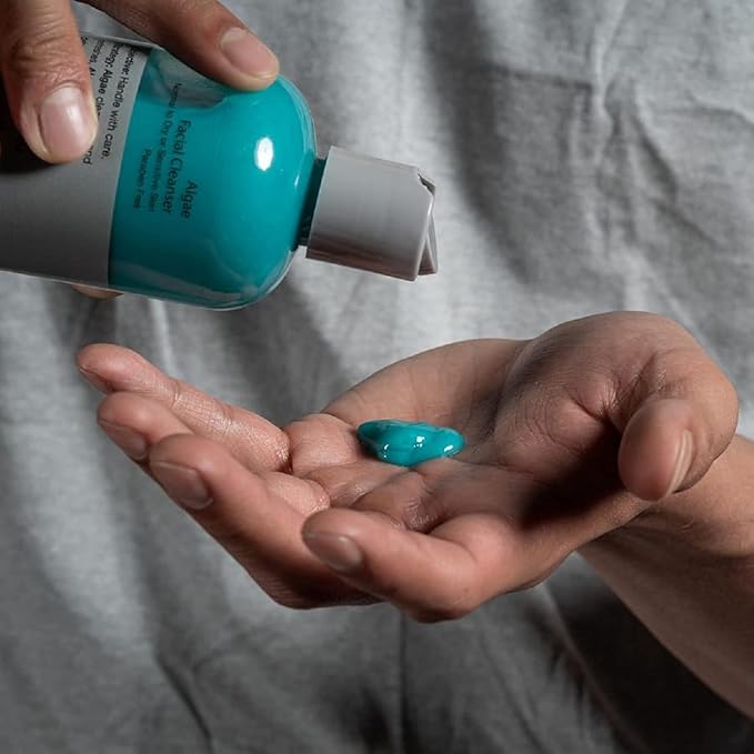 Anthony Algae Facial Cleanser, 32 Fl Oz - Algae, Aloe Vera, Azulene, Lavender & Rose Hip Oil for Cleansing, Refreshing, Moisturizing, Hydrating, Calming & Soothing Skin