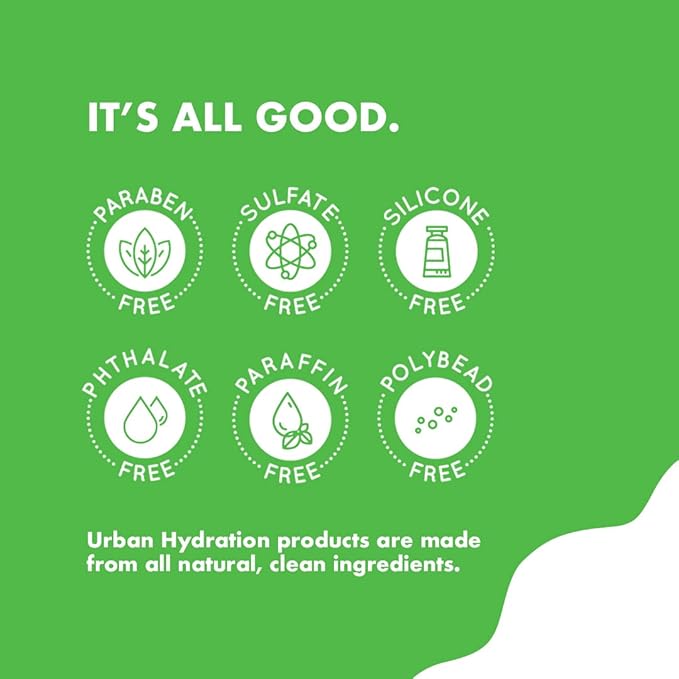 Urban Hydration Honey Health and Repair Shampoo and Detangler Duo Pack | Sulfate, Paraben and Dye Free, Cleanses, Detangles, Hydrates, Tames Frizz, and Repairs For Soft and Shiny Hair, All Hair Types