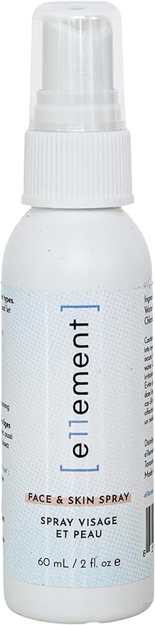 e11ement - Hypochlorous Acid Face and Skin Spray - HOCL- Safe for use on Acne Prone Skin - Eczema - Dry Scalp - Post Procedure -Toner - Eye Lash Cleanser - Face and Hand Cleanser (Small 2 oz.)