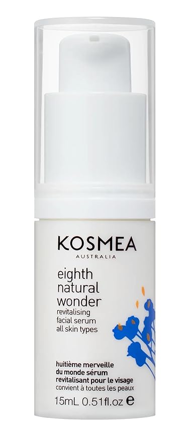 Kosmea Eighth Natural Wonder Facial Serum – Best Anti Aging Serum For The Face & Skin – Contains Myoxinal Derived From Hibiscus Seed & Certified Organic Rosehip Oil & More 0.501fl oz