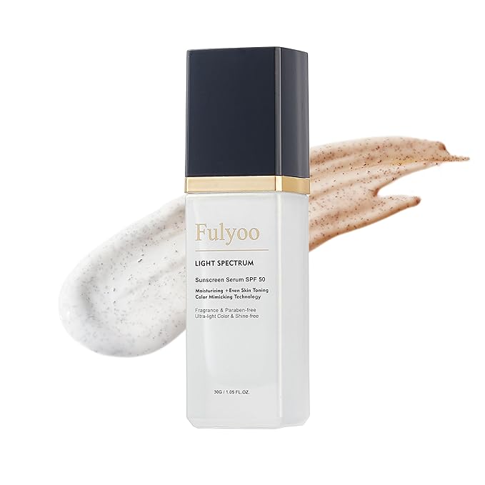 4-in-1 Tinted Moisturizer With SPF50，Anti-Aging，Against UVA and UVB，Bio Mimic Foundation，Suitable for Sensitive Skin,Simple and Easy