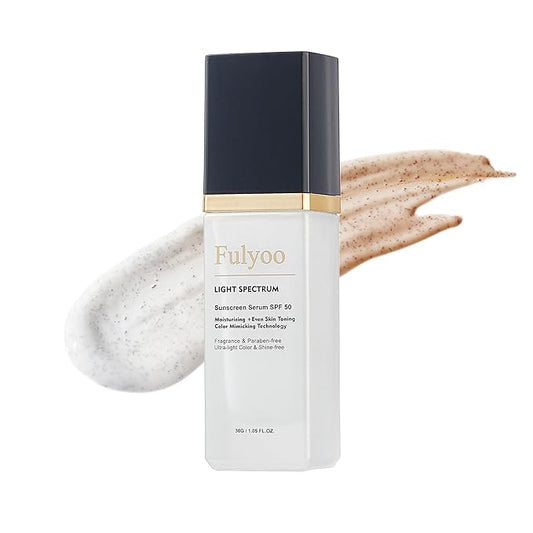 4-in-1 Tinted Moisturizer With SPF50，Anti-Aging，Against UVA and UVB，Bio Mimic Foundation，Suitable for Sensitive Skin,Simple and Easy