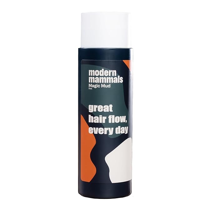 Modern Mammals Men's Hydrating Shampoo | Non Drying I Damage-Free | Sulfate Free I Enhances Natural Hair Volume I Lather Free, Cleansing, 2-in-1 Cowash I Barber Recommended I 8oz bottle