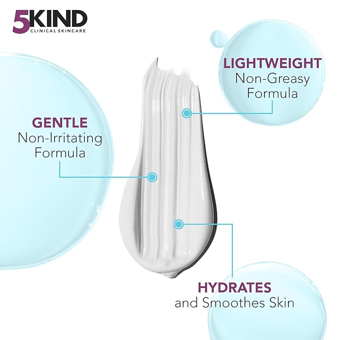 Collagen Cream 6.76 Fl Oz- Natural Collagen Body Lotion for Firmer & Conditioned Skin - Crepe Skin Firming Cream - Collagen Lotion for Women & Men - Crepey skin repair treatment by 5kind