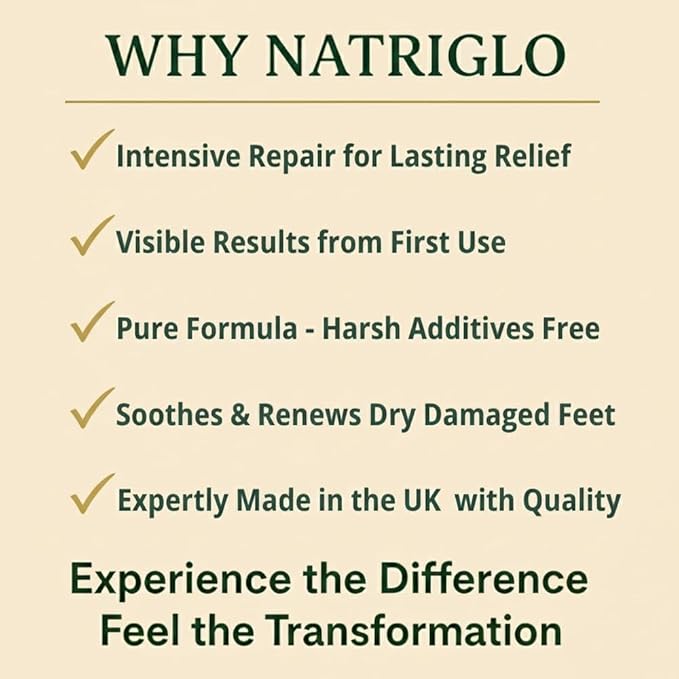 Organic Tea Tree Foot Cream for Dry Cracked Feet, Heels, Toes & Calluses - Athlete’s Foot, Odor, Itchy & Rough Skin- Heel Balm & Moisturizer for Soft, Smooth Feet & Lasting Comfort