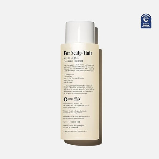 Nécessaire The Shampoo. Hyaluronic Acid + Vitamin B Complex Shampoo for Women & Men.