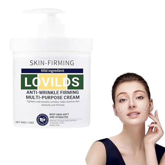 LOVILDS Skin Tightener, LOVILDS Skin Firming Cream, Skin Firming Rejuvenating Cream for All Skin Types (1Bottle)