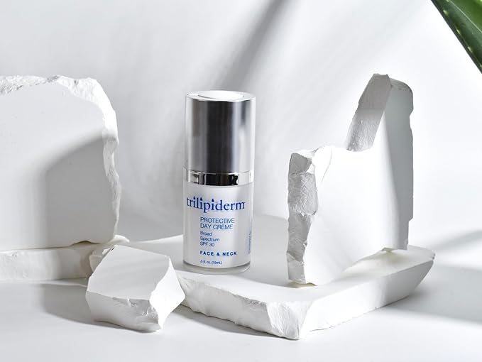 Trilipiderm Rehydration Night Créme .5oz + Protective Day Créme Broad Spectrum SPF 30 .5oz Travel/Trial Size Transformative, moisture-rich crème with hyaluronic acid and Retinol