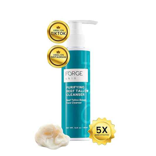 Original Purifying Face Wash Beef Tallow for Skin Care | Grass Fed Beef Tallow Hydrating Facial Cleanser Skincare | Tallow Face Moisturizer Soap| Beef Tallow for Face Exfoliating Face Wash