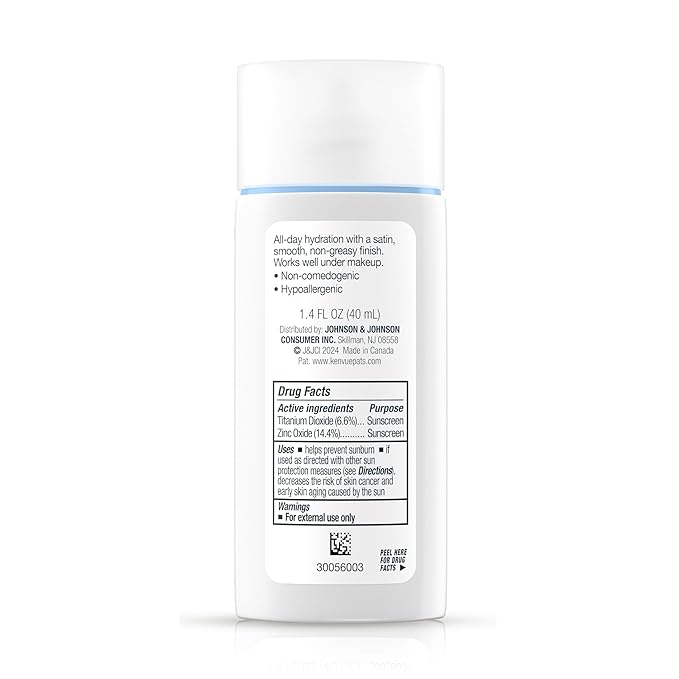 Neutrogena Ultra Sheer Mineral Face Liquid Sunscreen SPF 70, Broad Spectrum UVA UVB for Sensitive Skin, Non Greasy, Oxybenzone Free, Vegan, Hypoallergenic, 1.4 fl oz