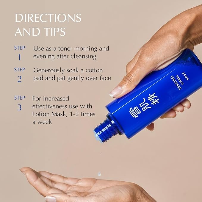 SEKKISEI Lotion Super Big, Liquid Facial Moisturizer, 16.9 Ounce