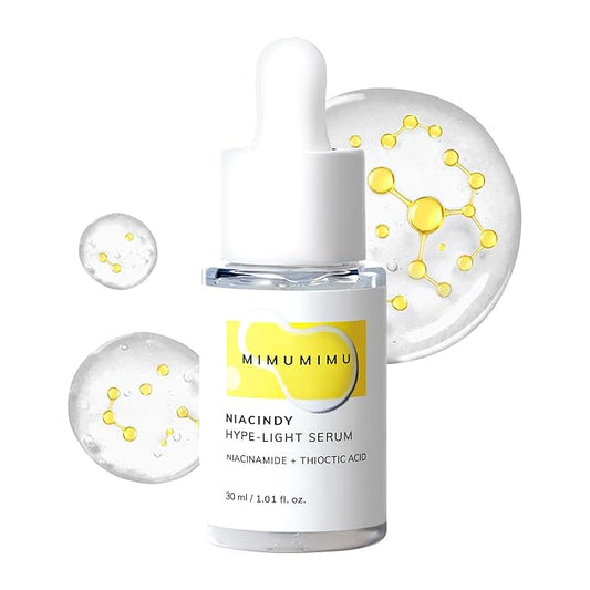 MIMUMIMU Dark Spot Remover Serum for Face | Korean Clinic Skincare - Thioctic Acid 0.01% & Niacinamide 5% | Spot Treatment for Melasma, Hyperpigmentation, Discoloration, Acne Scars | 30ml/1.01 fl.oz