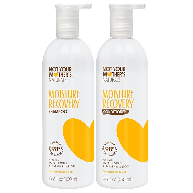 Not Your Mother's Naturals Protect & Nourish Shampoo & Conditioner Set - 15.2 fl oz - Sulfate-Free Hair Products - Royal Honey & Kalahari Desert Melon