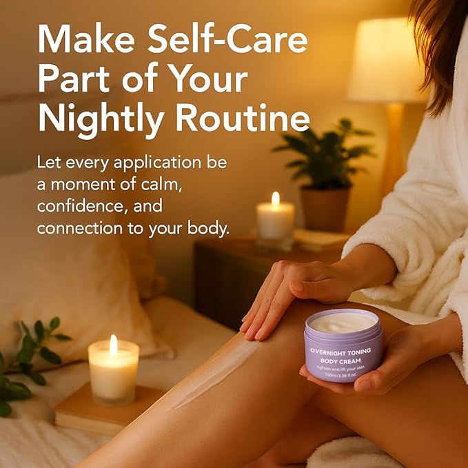 Overnight Toning Whip, Overnight Toning Body Firming Cream, Body Firming Whip That Works While You Sleep, Natural firming Oil Suitable for All Skin Types (1 PCS)