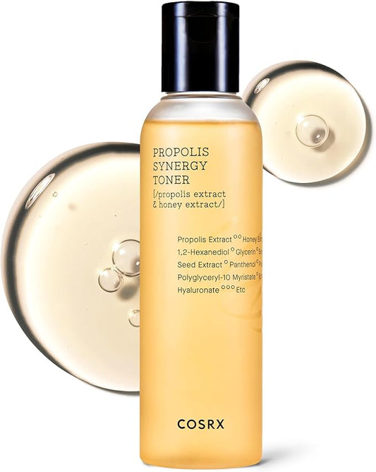 COSRX Full Fit Propolis Synergy Toner, 150ml / 5.07 fl.oz | Instant Moisture Boosting Toner, Propolis 72.6% Honey 10.7% Panthenol, Korean Skin Care