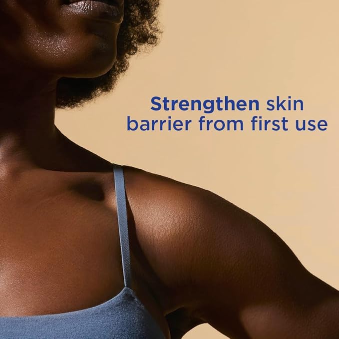 Vaseline Radiant X Deep Nourishment Body Cream 100% Pure Shea Butter, Coconut Oil, Vitamin C, & Peptides 10 oz