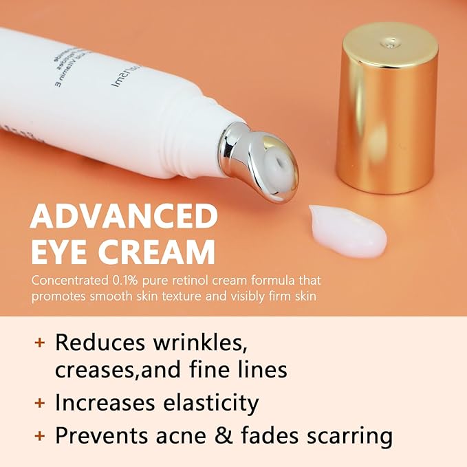 Vitality-Fill Boosting Eye Cream, Natural Anti Aging Under Eye Cream Lift & Firm,Reduce Wrinkles,Fine Lines,and Under Eye Bags,Dark Circles Under Eye Cream