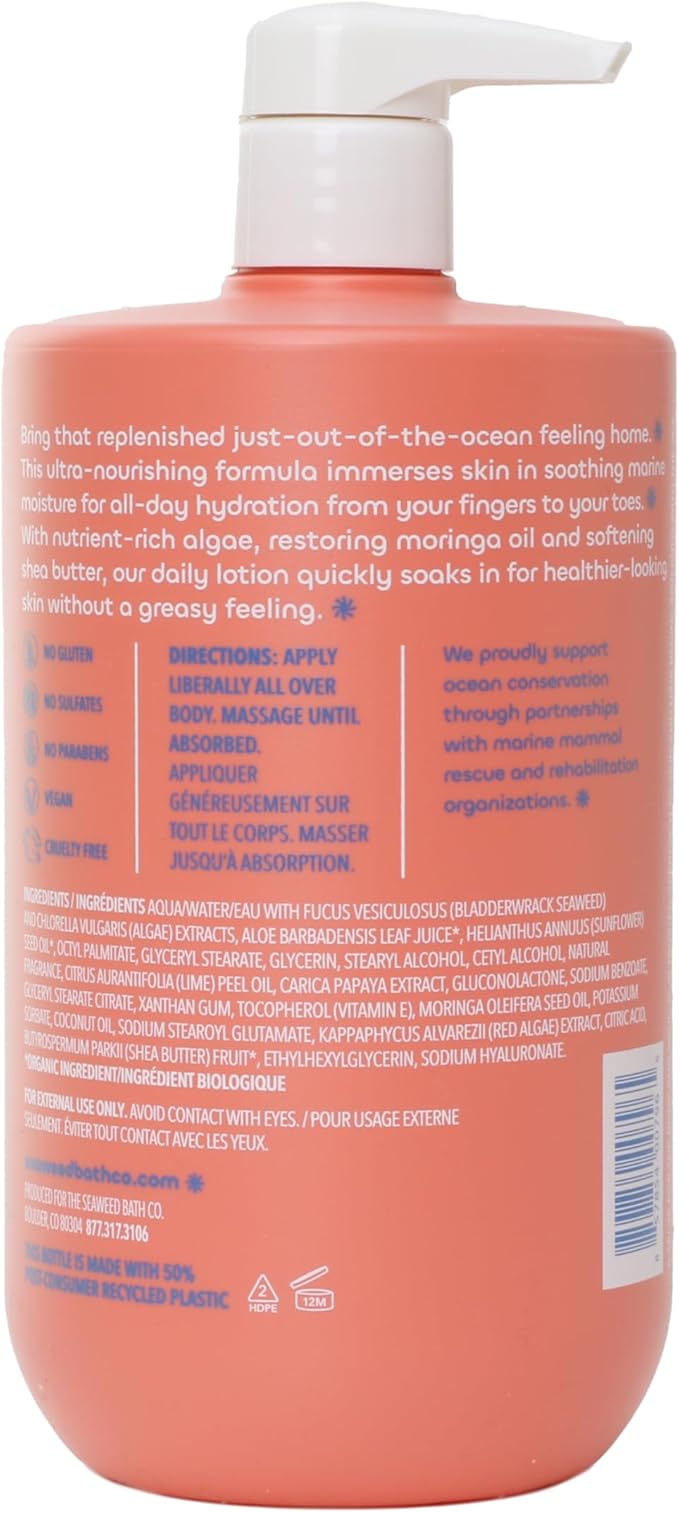 SEAWEED BATH CO Lime Papaya Daily Lotion, 30 OZ