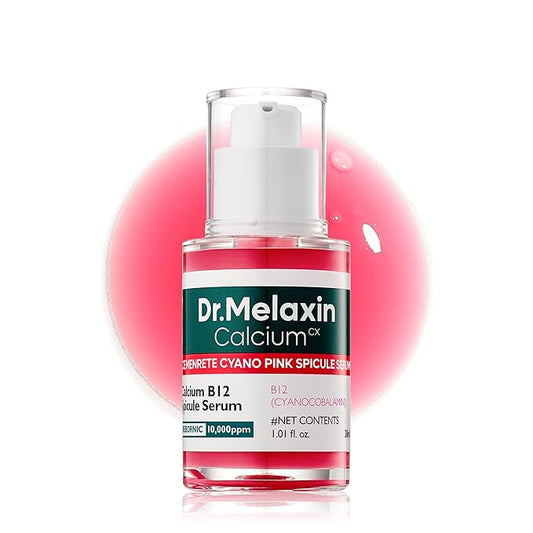 Dr.Melaxin Cemenrete Cyano Pink Spicule Serum with Calcium, pore tightening refines pores tightening serum 1.01 fl. oz.