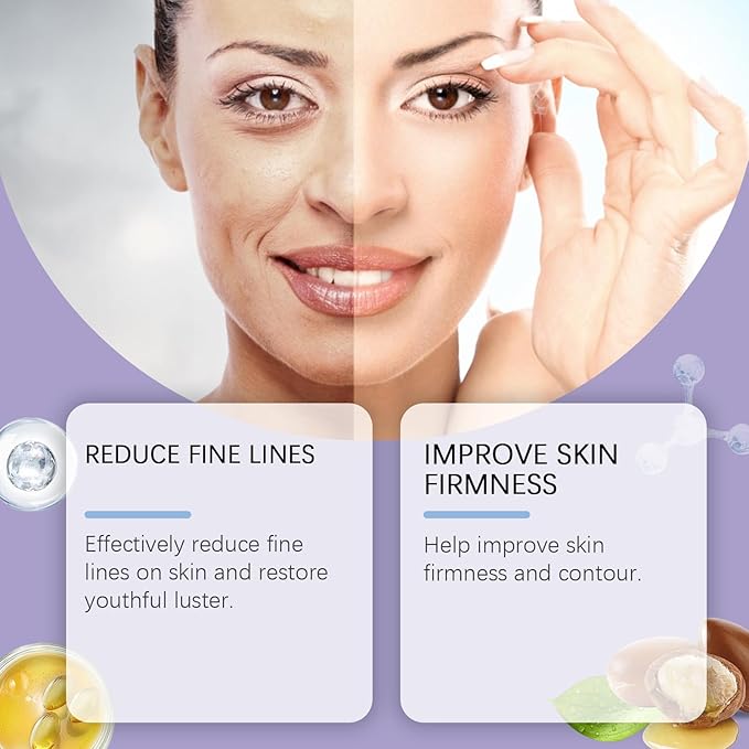 Night Renewal Toning Body Firming Cream,Smoothing &Tightening Treatment cream while you sleep, Help Reduce Fine Lines & Wrinkles, For All Skin Types (2)