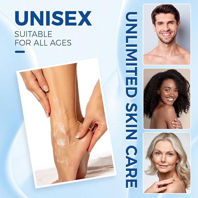 OUKEYA Urea Cream 40 Percent Tube, Urea Cream 40 Percent For Feet Maximum Strength, with Foot Callus Remover, Nano Glass Foot File