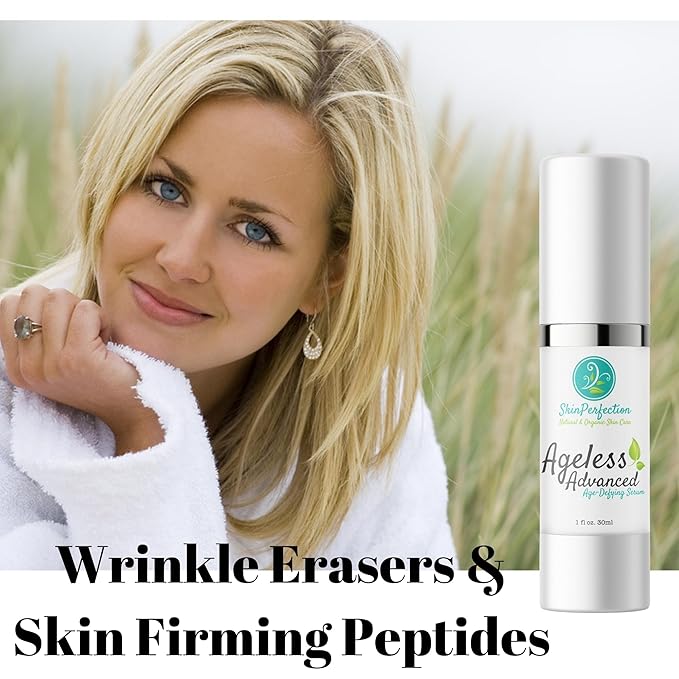 Skin Perfection Ageless Advanced Age-defying Serum Anti-aging Peptides Snap 8 Adipofill Matrixyl Synthe 6 Skin Firm Dipeptide Syn-ake Syn-coll Dmae Haloxyl Hyaluronic Acid