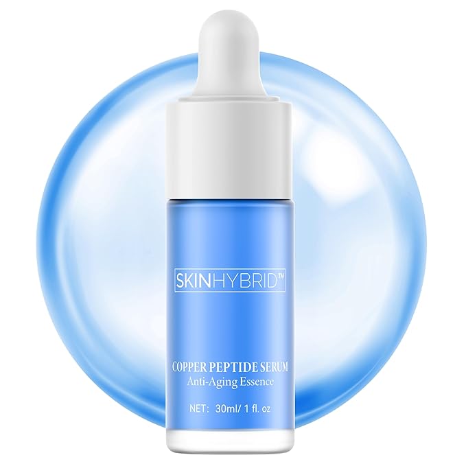 Anti-Aging Essence | Copper Peptides Serum for Face | Revolutionary Anti Aging Facial Serum for Firm, Smooth & Radiant Skin | Copper Peptide Serum + Niacinamide & Collagen (30ml /1 Fl oz)