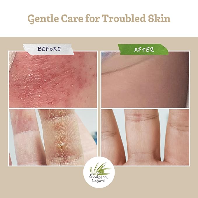 Southern Natural Goat Milk Soap Bar – Unscented Oatmeal & Honey, Castile & Unscented – Handmade for Dry, Sensitive Skin – Face & Body Wash for Men, Women, Kids, Baby – 3 pack (4-4.5 oz)