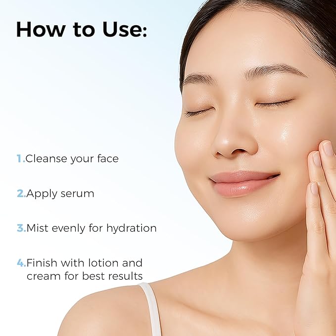 WNP Hyaluronic Acid Hydrating&Soothing Toner: 4D Hyaluronic Acid,Red Algae Extract,Bifida Ferment Lysate, Panthenol Deep Moisture&Skin Barrier Repair Vegan Skincare for Dry & Sensitive Skin