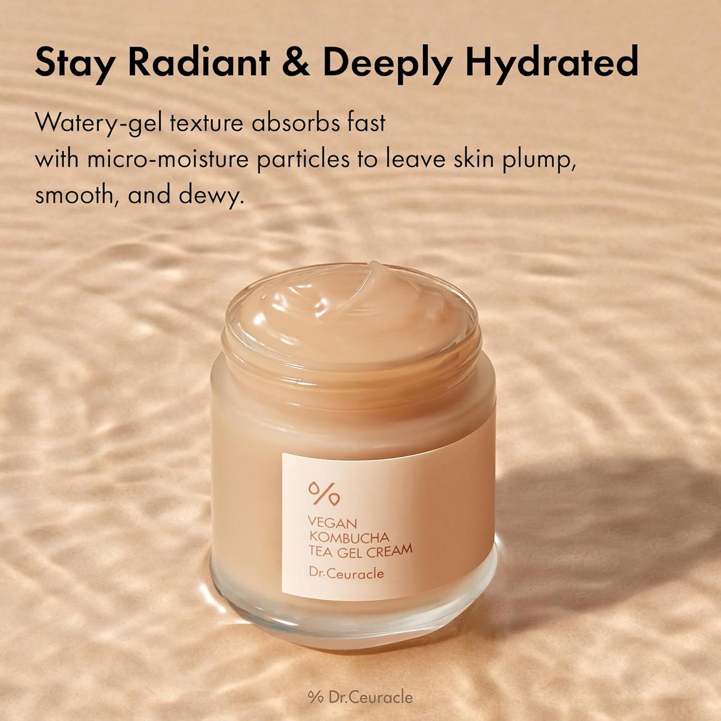 Dr.Ceuracle Vegan Kombucha Tea Gel Cream Hydrator