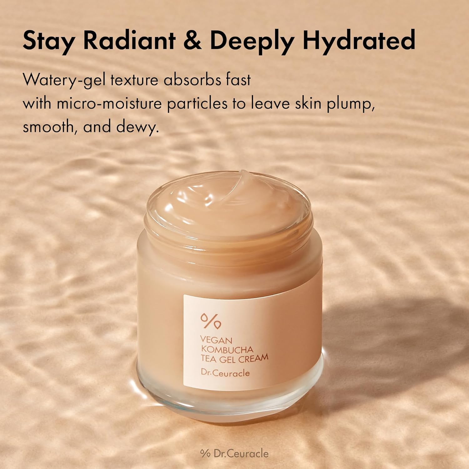 Dr.Ceuracle Vegan Kombucha Tea Gel Cream Hydrator