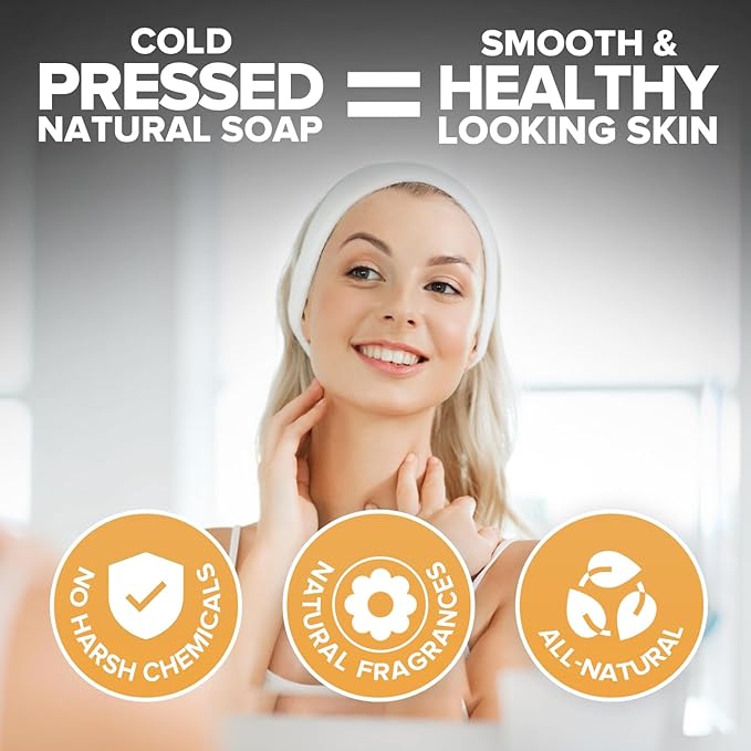 iHeart Gentle Moisture Oatmeal Eczema Soap (2 Packs) with Olive Oil and Shea Butter - Hydrating, Nourishing, Cleansing, and Soothing for Sensitive Skin - Infused with Honey, Oats, and Rosemary