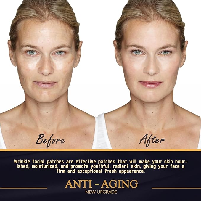 Chest Wrinkle Pads-2 Pcs Silicone Patches for Wrinkles, Anti Wrinkle Patches for Decollete & Cleavage, Anti Aging Wrinkle Remover, Reusable Overnight Wrinkles Treatment While Sleeping