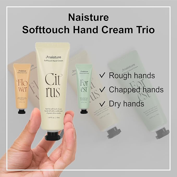 15 Min Pamper Me Kit and SoftTouch Hand Cream Trio (10pc): Korean Face Mask Essentials and Moisturizing Lotion Gift for Women