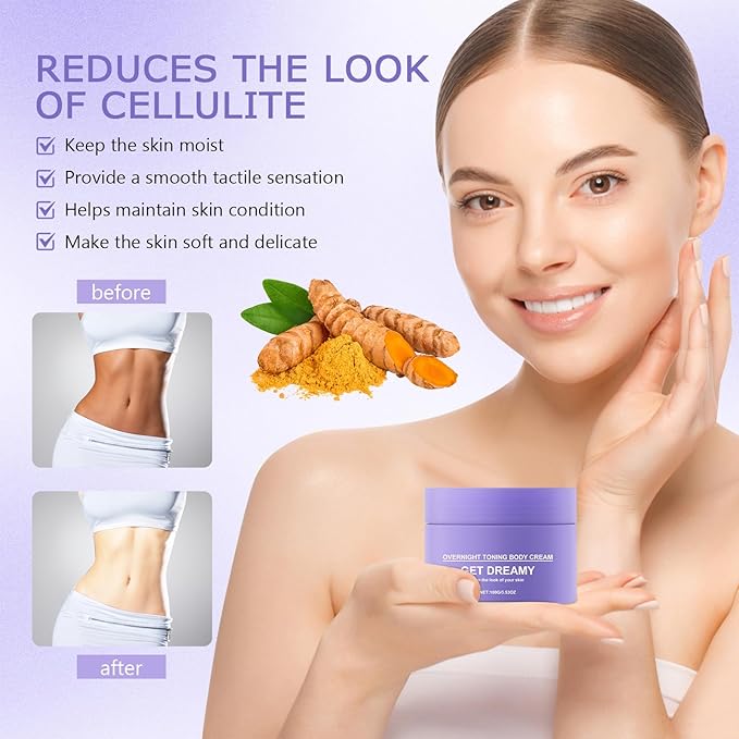 Get Dreamy Overnight Toning Whip, Reduce Fine Lines & Wrinkles,Hydration Anti-Wrinkle Skin Tightening Night Sleeping Body Firming Whip (2)