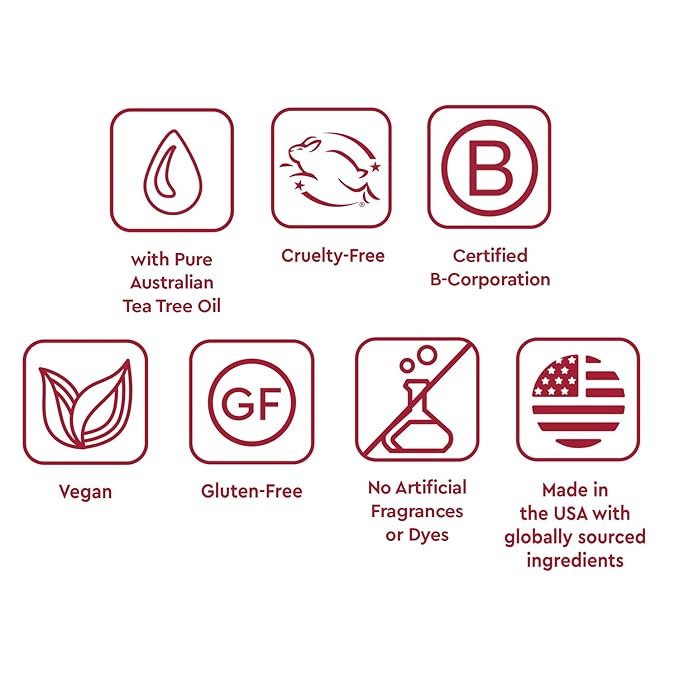 Desert Essence Thoroughly Clean Face Wash with Sea Kelp, Tea Tree Oil, Nourishing Castile Soap, Coconut Oil & More - Gently Remove Dirt & Impurities Without Drying Skin - Vegan, Sulfate Free - 8.5oz