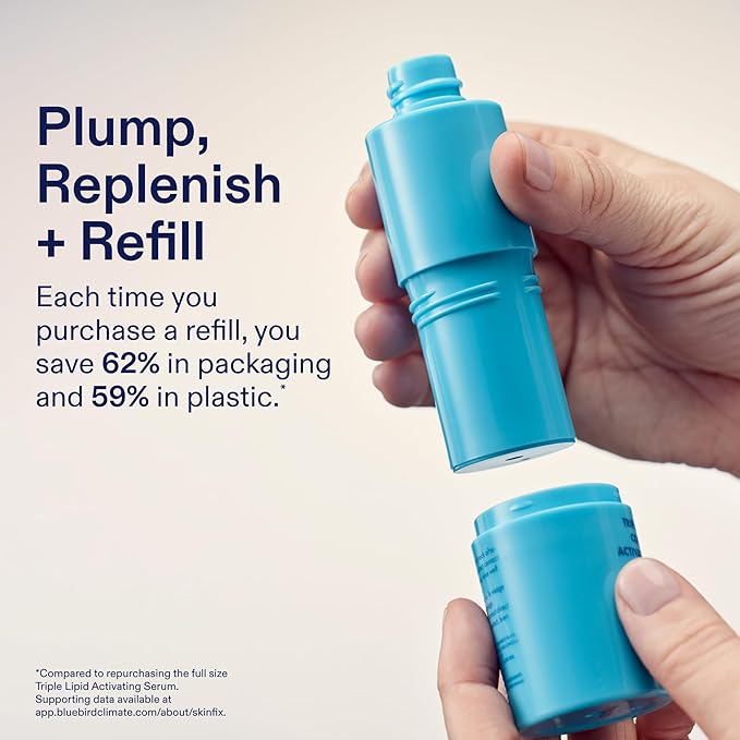 Skinfix Triple Lipid Activating Serum - 1 oz - Visibly Smooths & Firms Skin - Reduces Fine Lines & Wrinkles - Fast Absorbing, Non-Comedogenic, Fragrance Free, Vegan, Cruelty Free