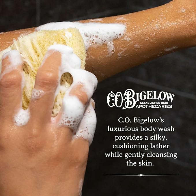 C.O. Bigelow Bergamot Body Wash, Iconic Collection Moisturizing Body Wash with Coconut Oil & Aloe Vera, 10.5 Fl Oz