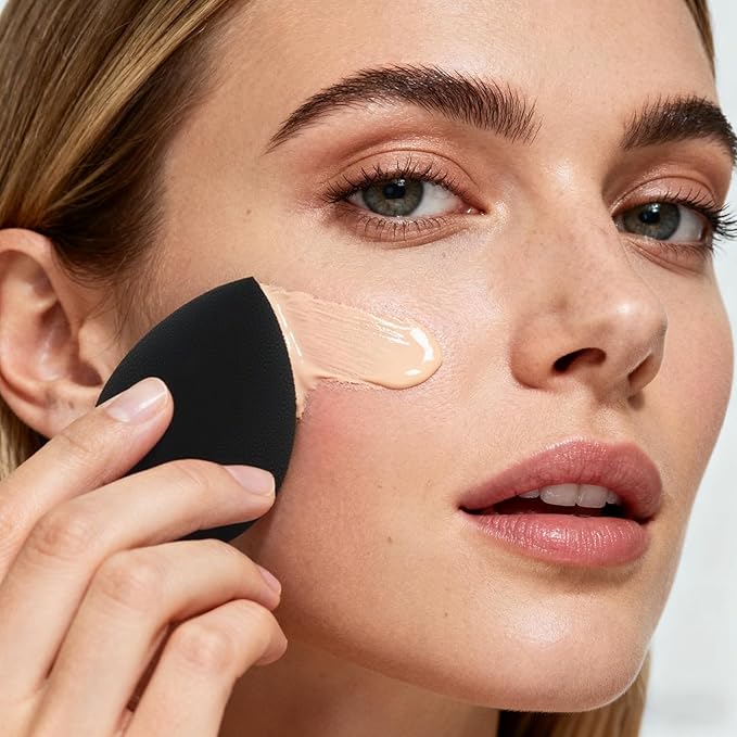 30 Pcs Multicolor Makeup Sponge Set - Latex-Free, Soft & Reusable Beauty Blender Sponges for Wet/Dry Use Blending Powder Puff for Foundation & Concealer Washable Makeup Sponges