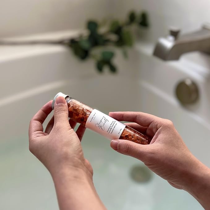 Natural Amor Lavender Blanket Spa Gift for Women 8pcs, Birthday Gift for Women, Self Care Gift