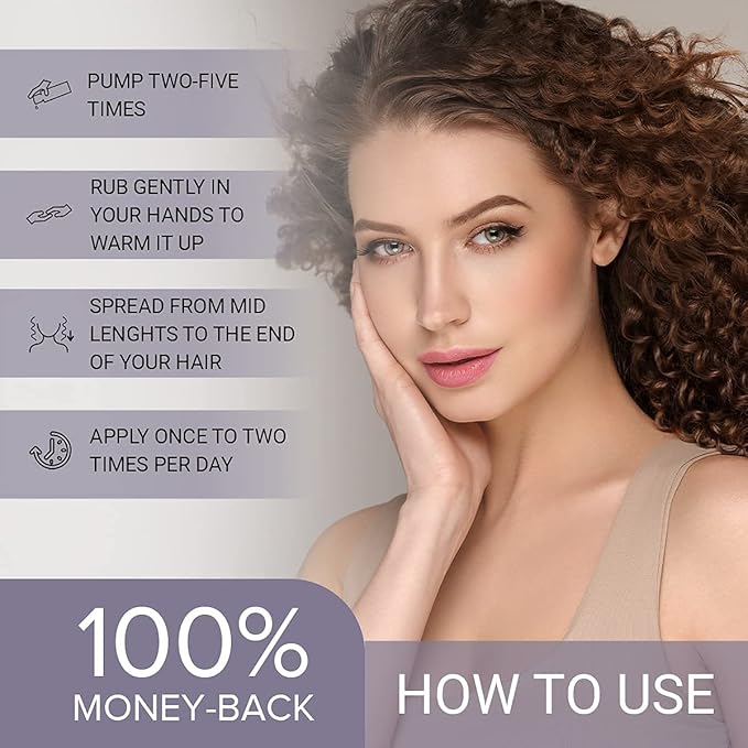 Argan Oil, 4 oz, Hair Oil Treatment for Dry Damaged Hair, Leave-in Conditioner, Hydrating, Strengthens, Natural, Cruelty Free