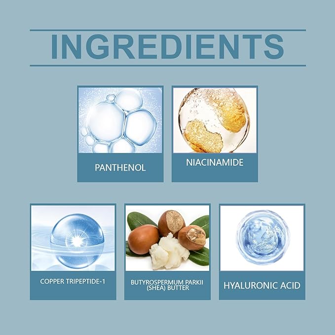 Firming Body Butter Cream - with Retinol, Niacinamide, Hyaluronic Acid, Intense Hydration & Skin Tightening Moisturizer for Smooth, Youthful-Looking Skin,2.12oz